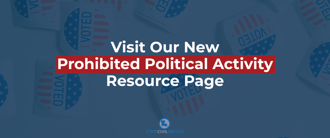 Prohibited Political Activity